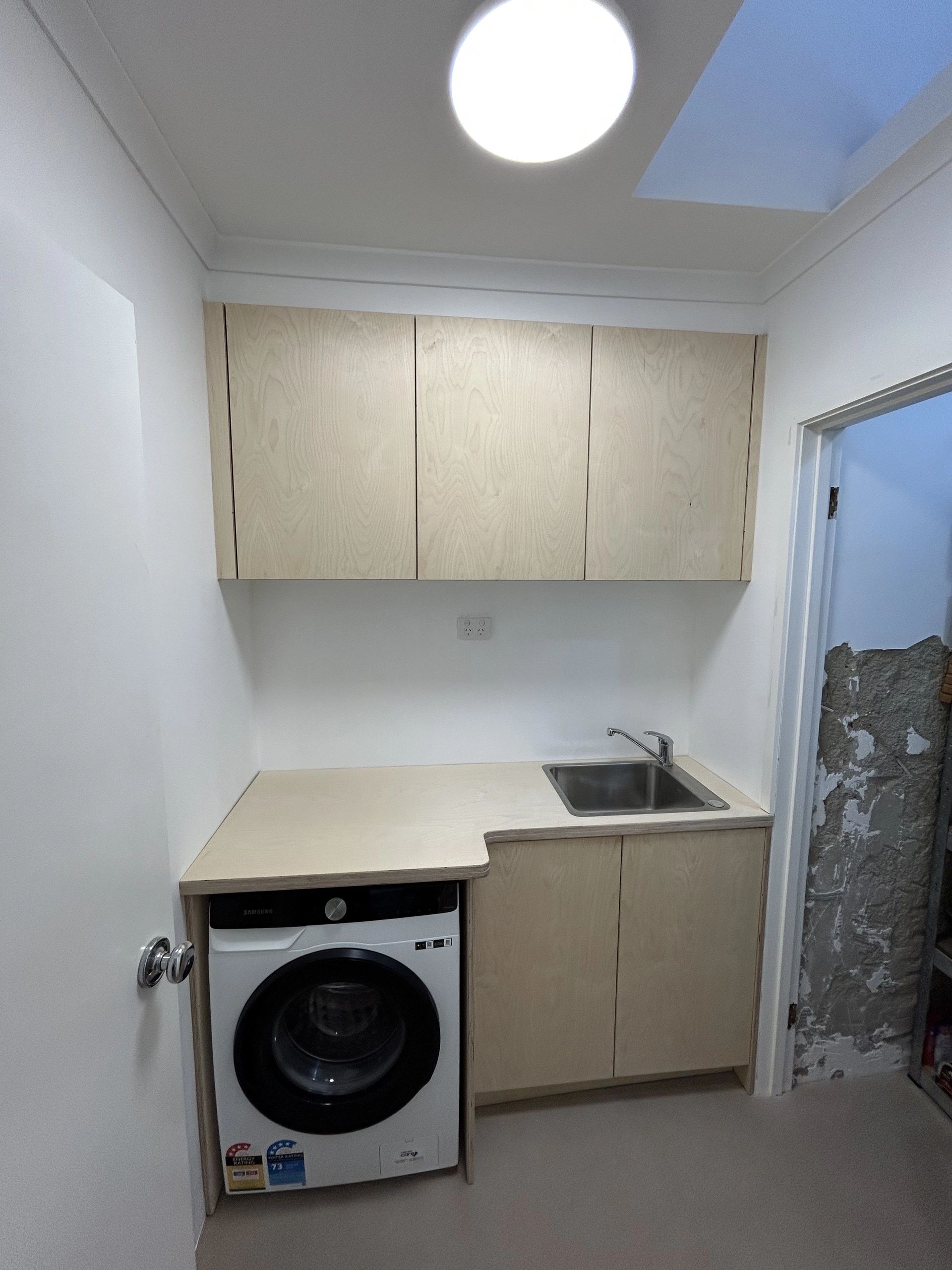 Laundry room custom cabinetry